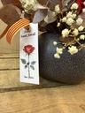 JARRON CERÁMICA CON 3 ROSAS ETERNAS SANT JORDI