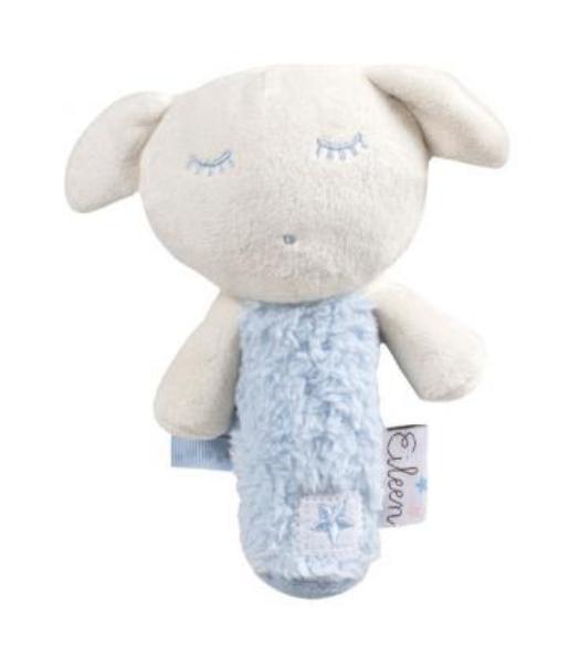 Eileen Oveja azul Sonajero Pito 12cm