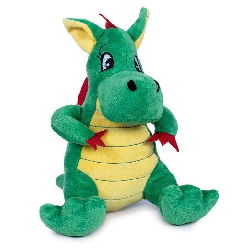 PELUCHE DRAGÓN 20CM VERDE