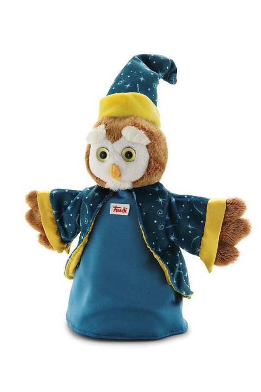 Marioneta Guante Búho/Brujo 25cm