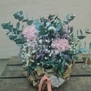 CENTRO CON FLOR PRESERVADA