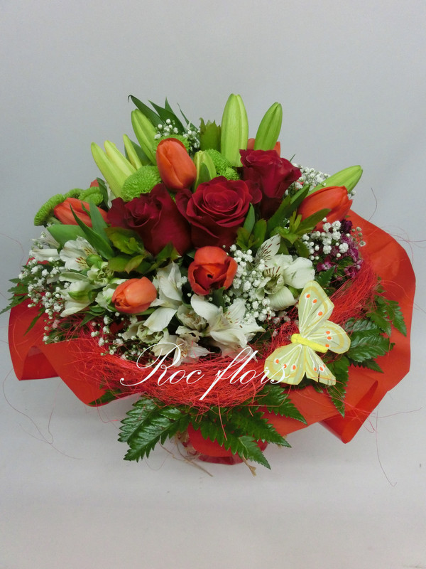 RAMO FLOR VARIADA REDONDO RV2