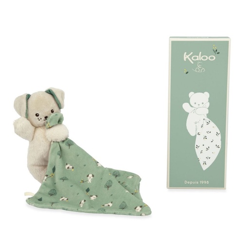 [K226001] PELUCHE MANTITA PERRO VERDE KALOO K226001 