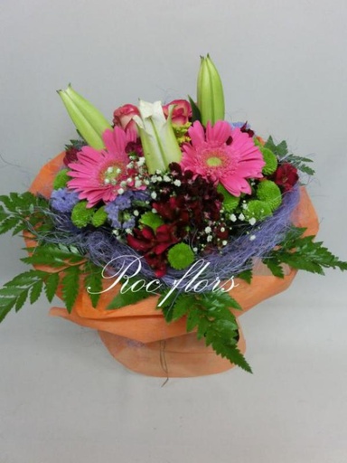 [DM22] RAMO FLOR VARIADA REDONDO DIA DE LA MADRE DM22