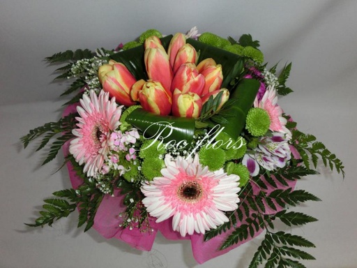 [DM24] RAMO FLOR VARIADA REDONDO DIA DE LA MADRE DM24