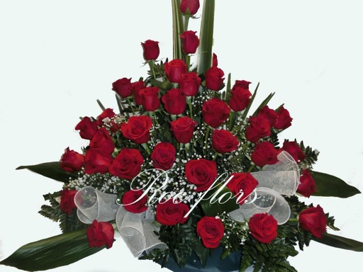 [DM58] CENTRO DE ROSAS 40 ROSAS DIA DE LA MADRE DM58